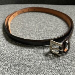TALBOTS Belt Genuine Leather